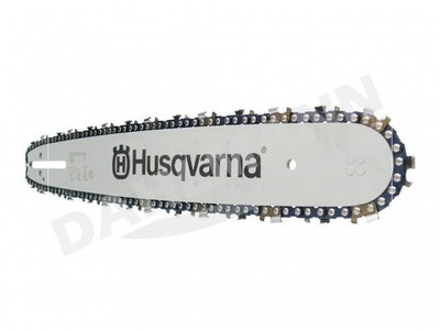HUSQVARNA Schwert 35 cm + 3 HM Sägeketten für HUSQVARNA 120 Mark II 130 135 236