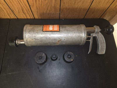 #ad #ad Kinetic Hydraulic Water Ram Model G Pipe Pressure Tester Pump Tool USA $105.00