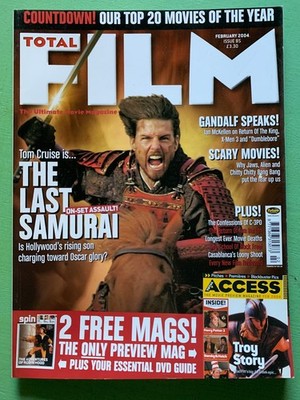 TOTAL FILM Feb-2004 TOM CRUISE Eugene Levy Ian McKellen Sofia Coppola Tim Burton