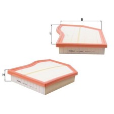 1X MAHLE LUFTFILTER F&Uuml;R MERCEDES-BENZ 6540940204 NEU