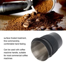 58mm Stainless Steel Coffee Dosing Cup Coffee Machine Handle Receiving Powder