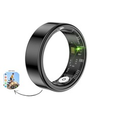 Smart Ring Health Tracker, IP65 Waterproof Monitor for Heart Rate  Fitness .