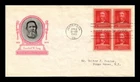 Dr Jim Stamps Crawford W Long Block First Day Cover Ioor Cachet
