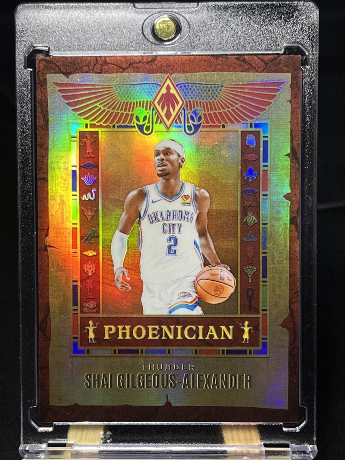 2023-24 Panini Phoenix - Phoenician Shai Gilgeous-Alexander #6 SSP CASE HIT MVP