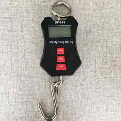 200kg/440lb Mini Crane Scale Heavy Duty Digital Hanging Scales LCD for