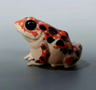 Small 2 pieces Oophaga Pumilio Frog Resin, plaster, soap, candle mold 0-9