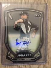 Spencer Adams White Sox 2015 Bowman Chrome Prospect Scouts Auto Die-Cut