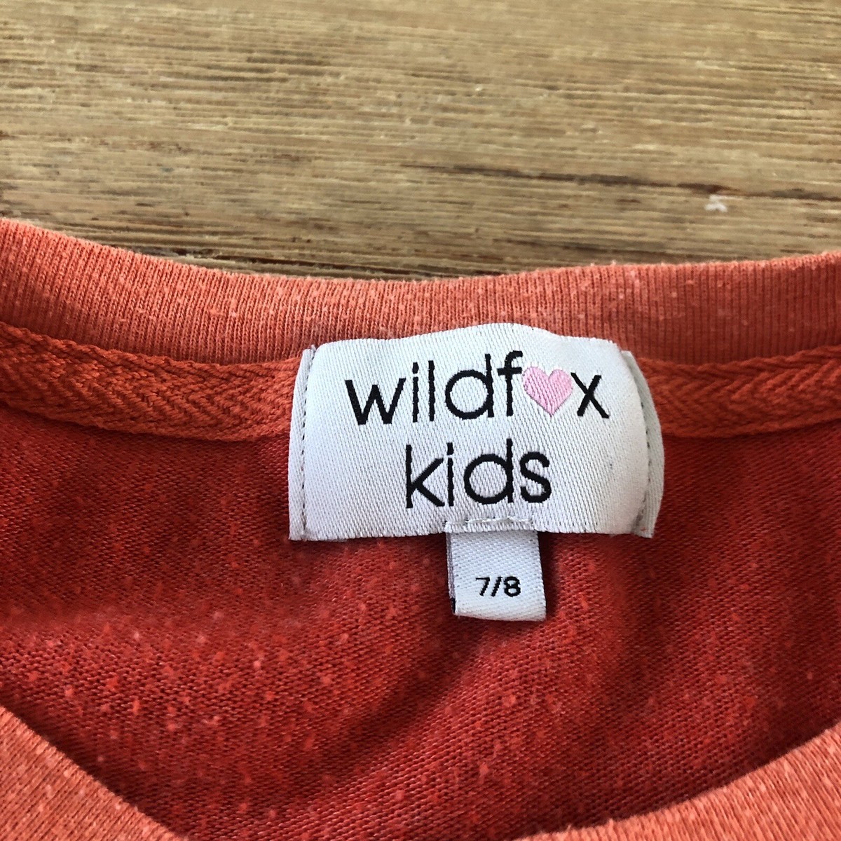 Débardeur Fille Wildfox - Couleur Orange - Taille 7/8 Ans - Neuf Avec étiquettes - Thème Plage