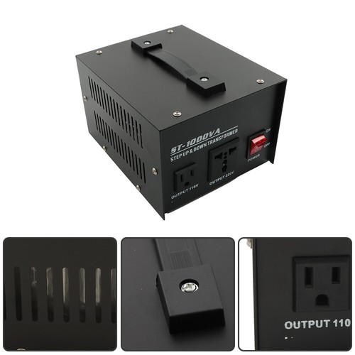 1000W Spannungswandler Transformator Step Up/Down 110V auf 220V/220V auf 110V Neu - Bild 2 von 21