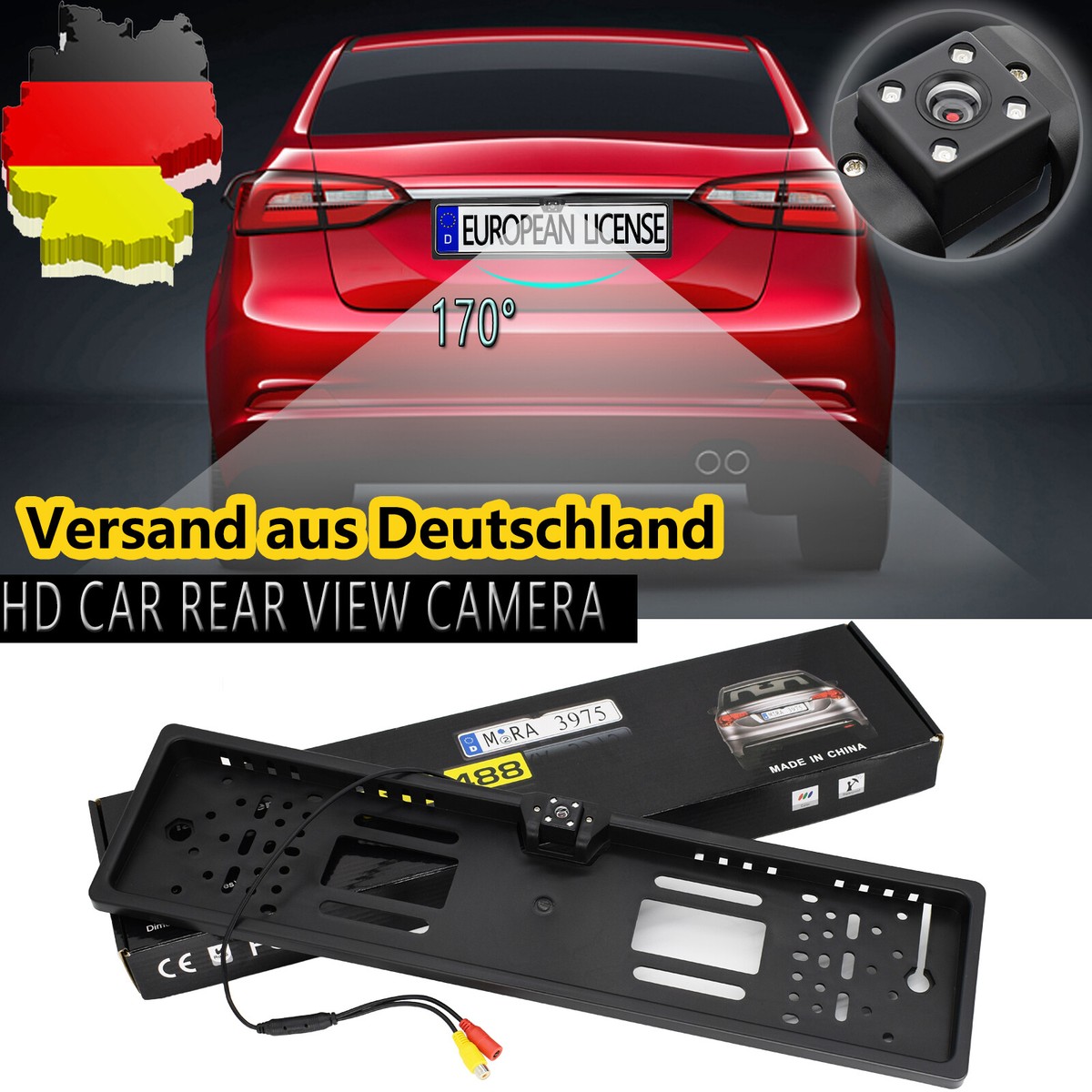 Wasserdichte Rückfahrkamera Mit Nachtsicht – Für Freelander 2, Discovery 3/4, Range Rover Sport
