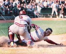 GR800 Johnny Bench Reds - Blue Moon Odom A_s 8x10 16x20 Colorized Photo