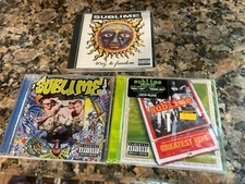 Vintage Sublime Band CDs Lot 40 Oz To Freedom Second-hand Smoke Greatest Hits-3
