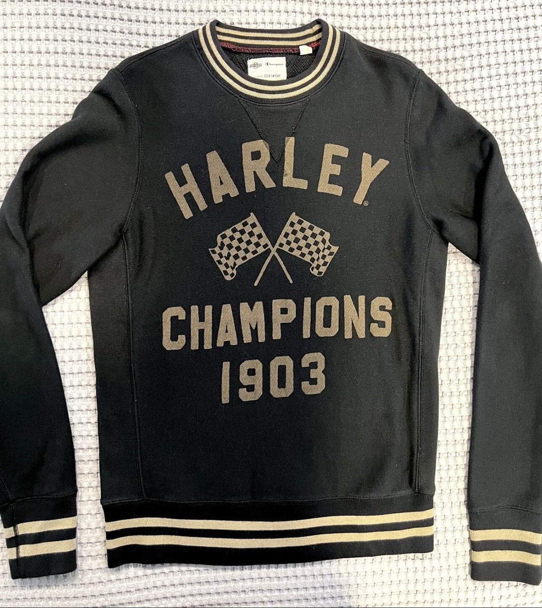 【新品タグ付】Harley-Davidson×Champion スウェット灰 L Harley-Davidson Champion スウェット L 黒 - メルカリ