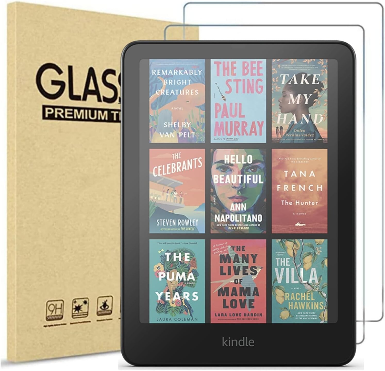 (2PCS) Amazon Kindle Colorsoft Signature Edition Screen Protector Tempered Glass