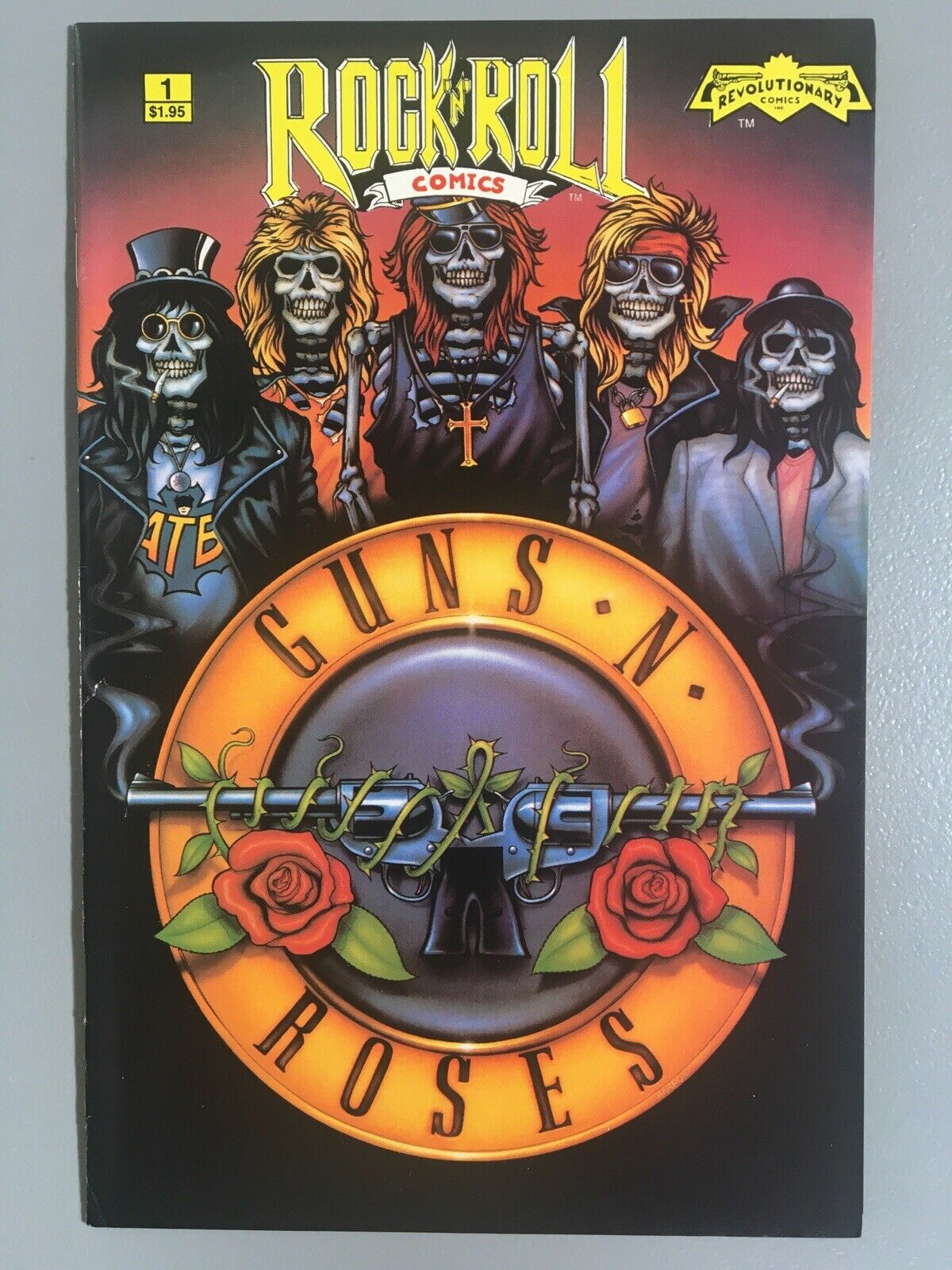 Rock 'n' Roll Comics # 33: Guns N' Roses '91 Limited 100, Signed VF+ ( —  Bedo's Collectibles