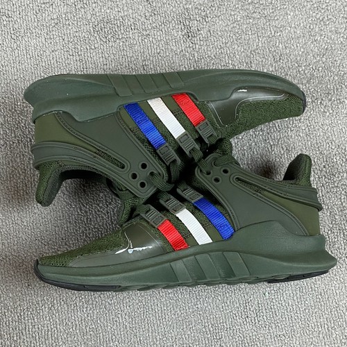 Adidas Eqt Support Adv J Boys Sneakers Size 4 Green Unisex Cq2548 Athletic Ebay