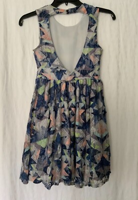 Casual Women Mini Dress XS Princess Vera Wang printed Multicolor all  occasions | eBay