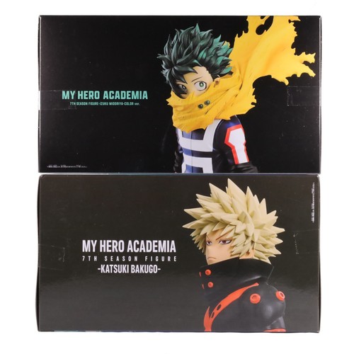 My Hero Academia Figure set Izuku Midoriya & Katsuki Bakugo 7th w/Logo Plate - Picture 20 of 24