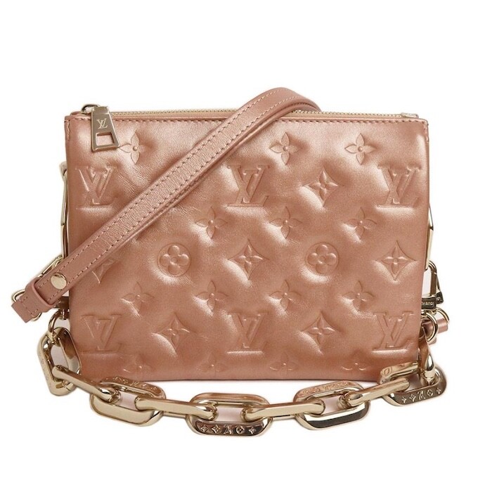 LOUIS VUITTON Coussin BB Crossbody Bag M21148 Pink Gold