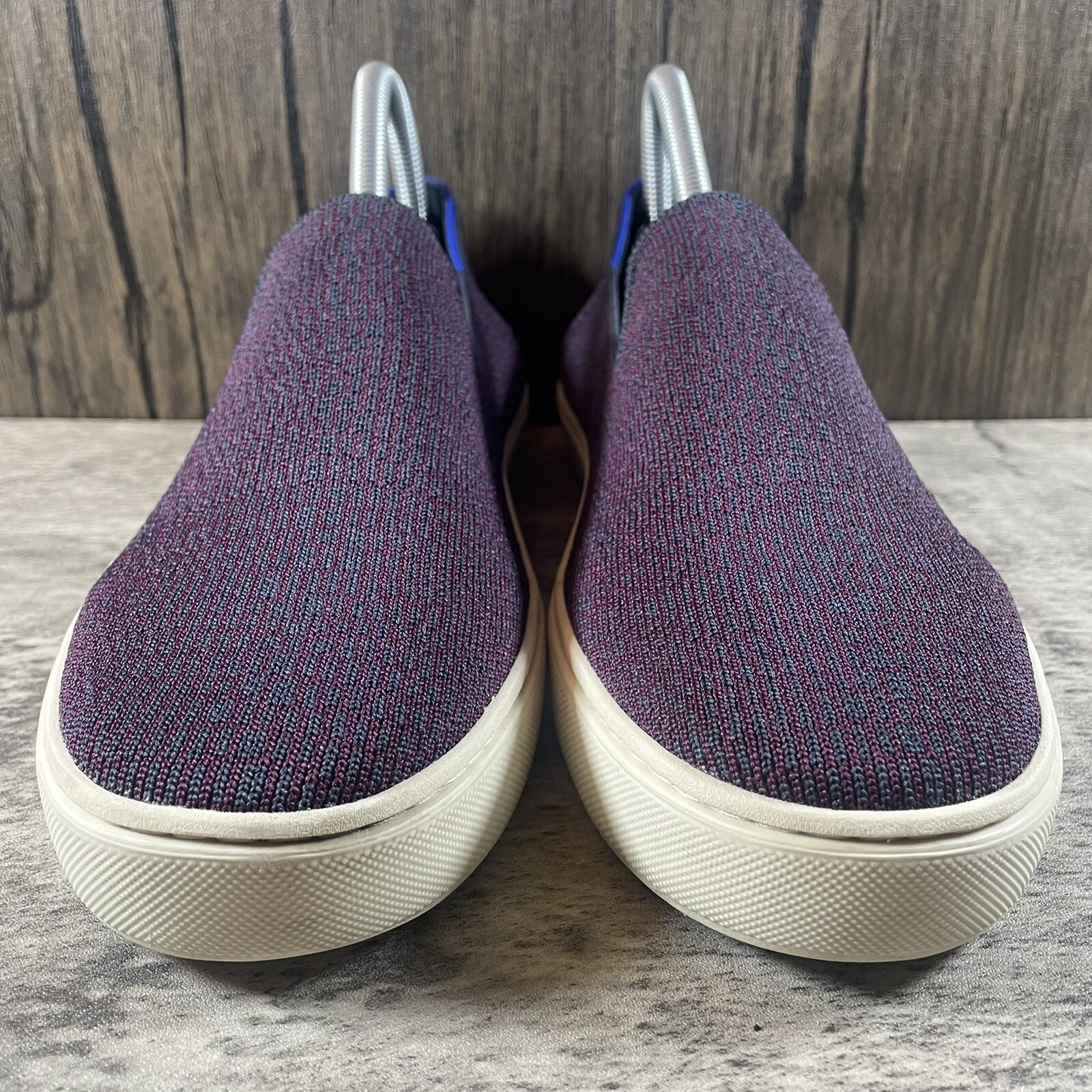 Rothy's The Original Sneaker Fig Python Purple Sl… - image 5