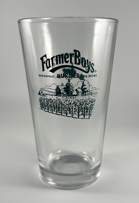 Farmer Boys Drinking Glass Restaurant Breakfast Burgers And More