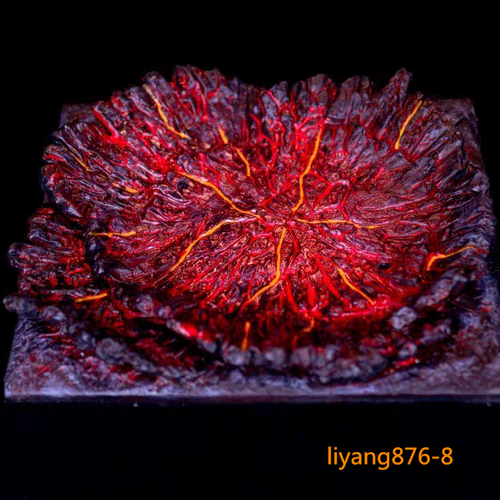 Anime Figure Model GK Resin Scene Battle Platform Fight Magma Base for Figures - Picture 5 of 22