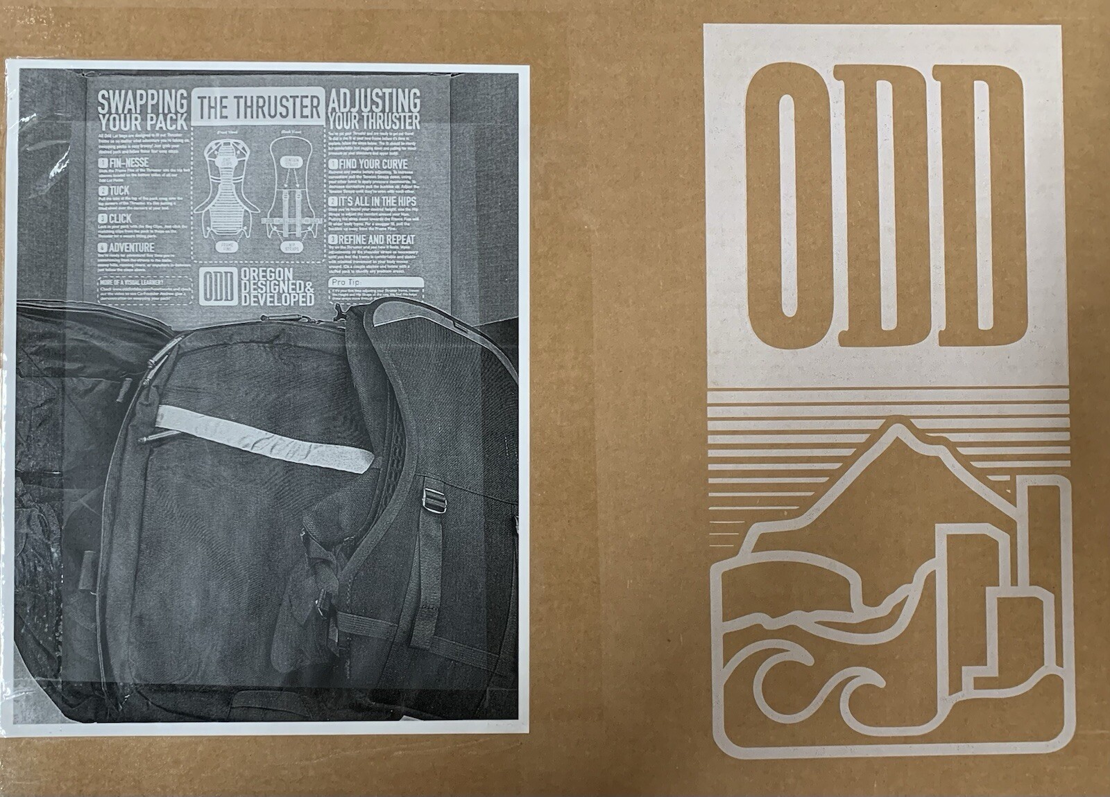 ODD Oregon 3-in-1 Hiking Backpack - New The Thruster Design-image