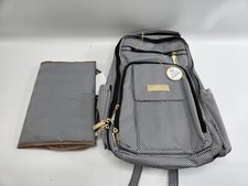 JuJuBe 'Be Right Back' Travel Diaper Backpack Bag w/ Changing Pad Queen of Nile