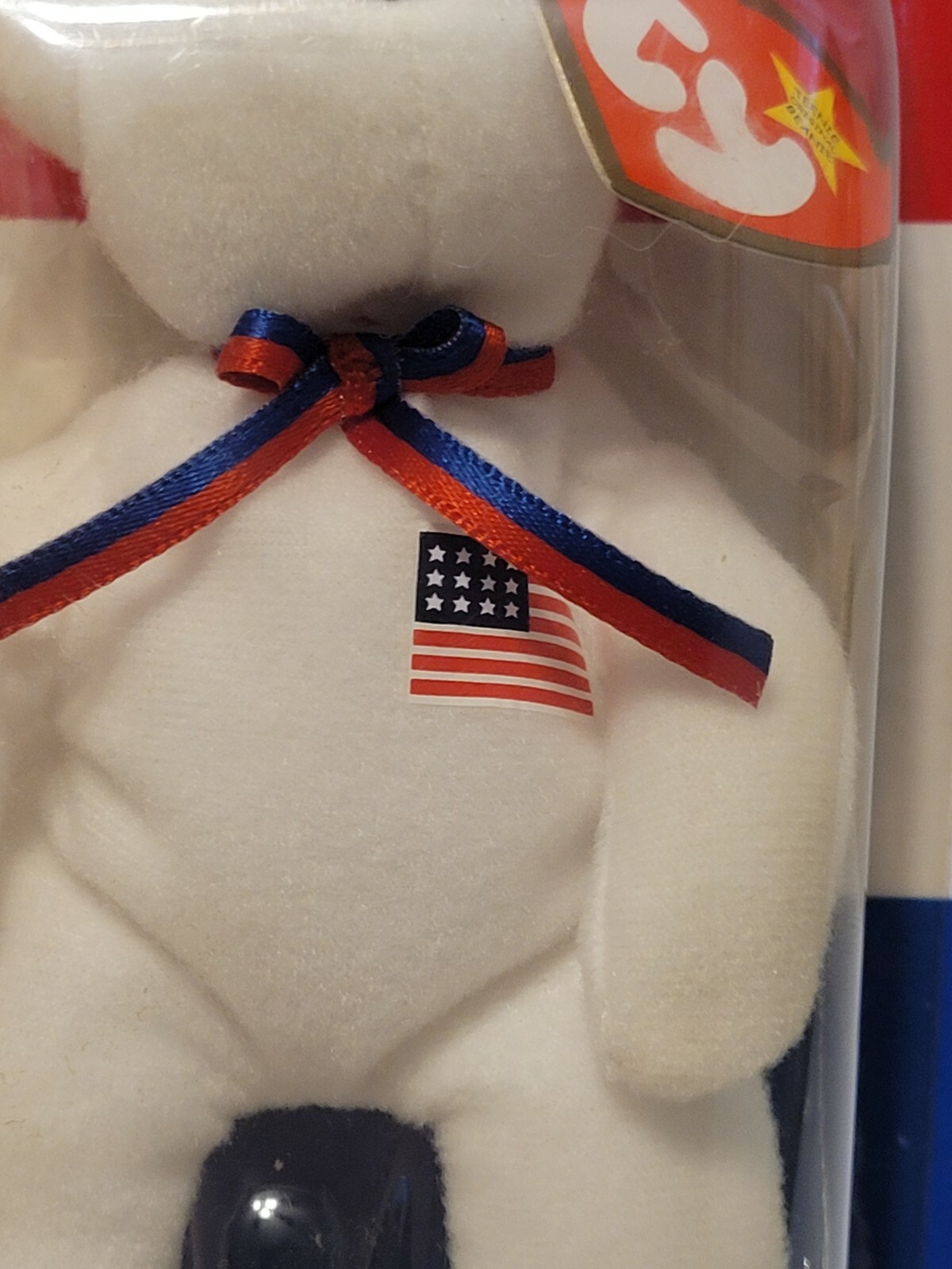 TY Beanie Babies "Libearty" The Bear McDonalds American Trio Collection