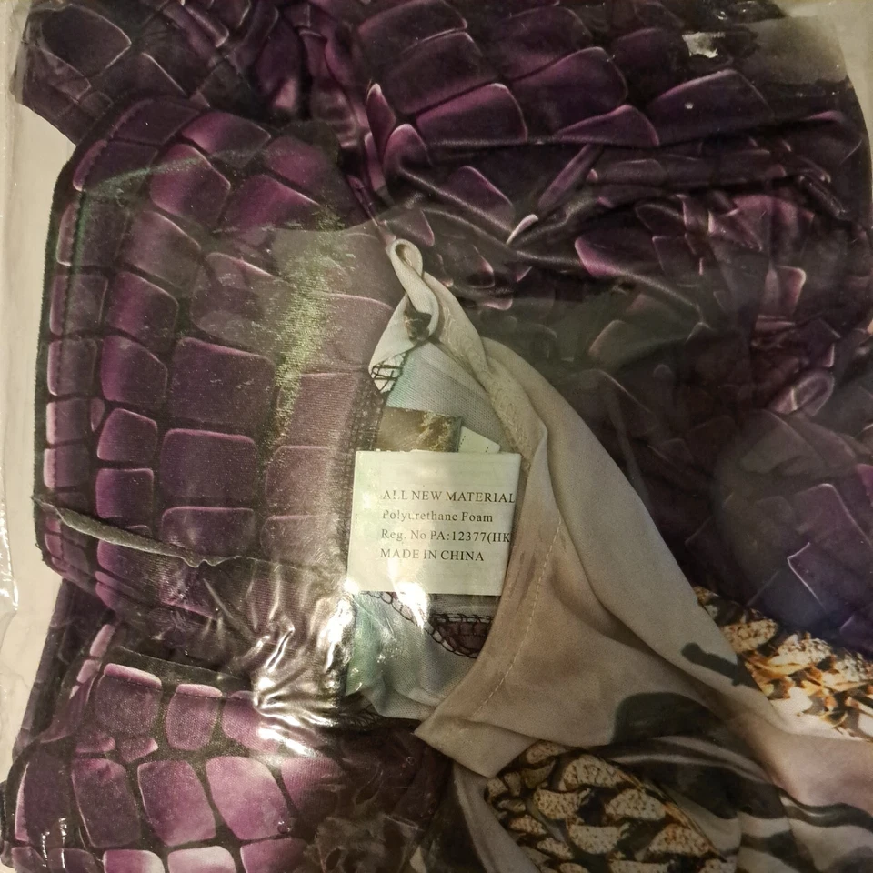 Escuadrón Suicida El Guasón Púrpura Negro Disfraz Trench Coat Chaqueta Talla Grande 46-52 Foto 2 de 4