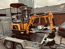 XN08 Mini Digger And Trailer Brand New £9900Inc Vat