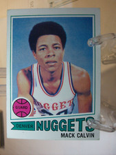 1977-78 Topps White Backs Basketball Card   #96 Mack Calvin    (93057)