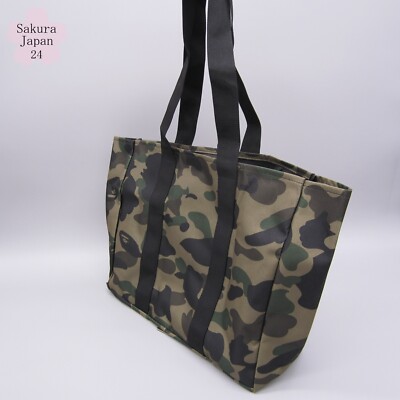 【A・BATHING APE】leopard camo bag 90s 初期 A・BATHING APE】leopard camo bag 90s 初期 A BATHING APE BAPE