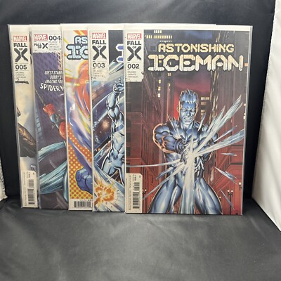 Marvel: Astonishing Iceman - Astonishing Iceman #2,3,4,5 (Lot of 5) (B21)(11)