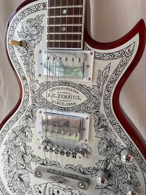 MAH！ZEMAITIS C24MF 24F Hot Sale Custom Shop Zemaitis C24MF NT Casimere Metal Front