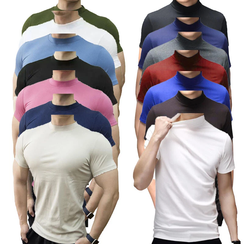 turtleneck workout shirt