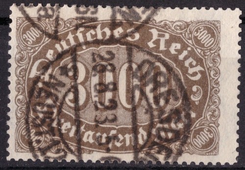 Gpf291: DR, Mi Nr. 254 a KBS Dresden (Neust.12) 28.08.1923 Infla Berlin geprüft