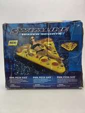 Swimline Giant Inflatable Pizza Slice Pool Float Raft 90645 – Fun Novelty