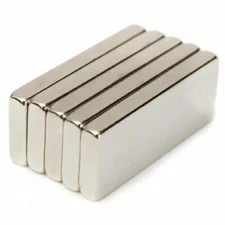 10/50/100  Super Strong Block Fridge Magnets Rare Earth Neodymium 25x10x3mm N52