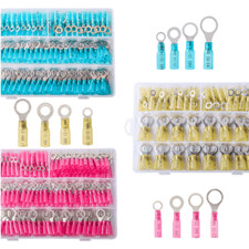 DIY Kit - Heat Shrink Wire Connectors Waterproof Marine Automotive Terminals Kit