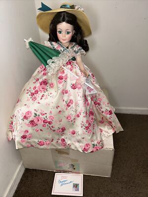 Madame Alexander SCARLETT 21 Doll Picnic dress Original VINTAGE Year 1961 In BOX