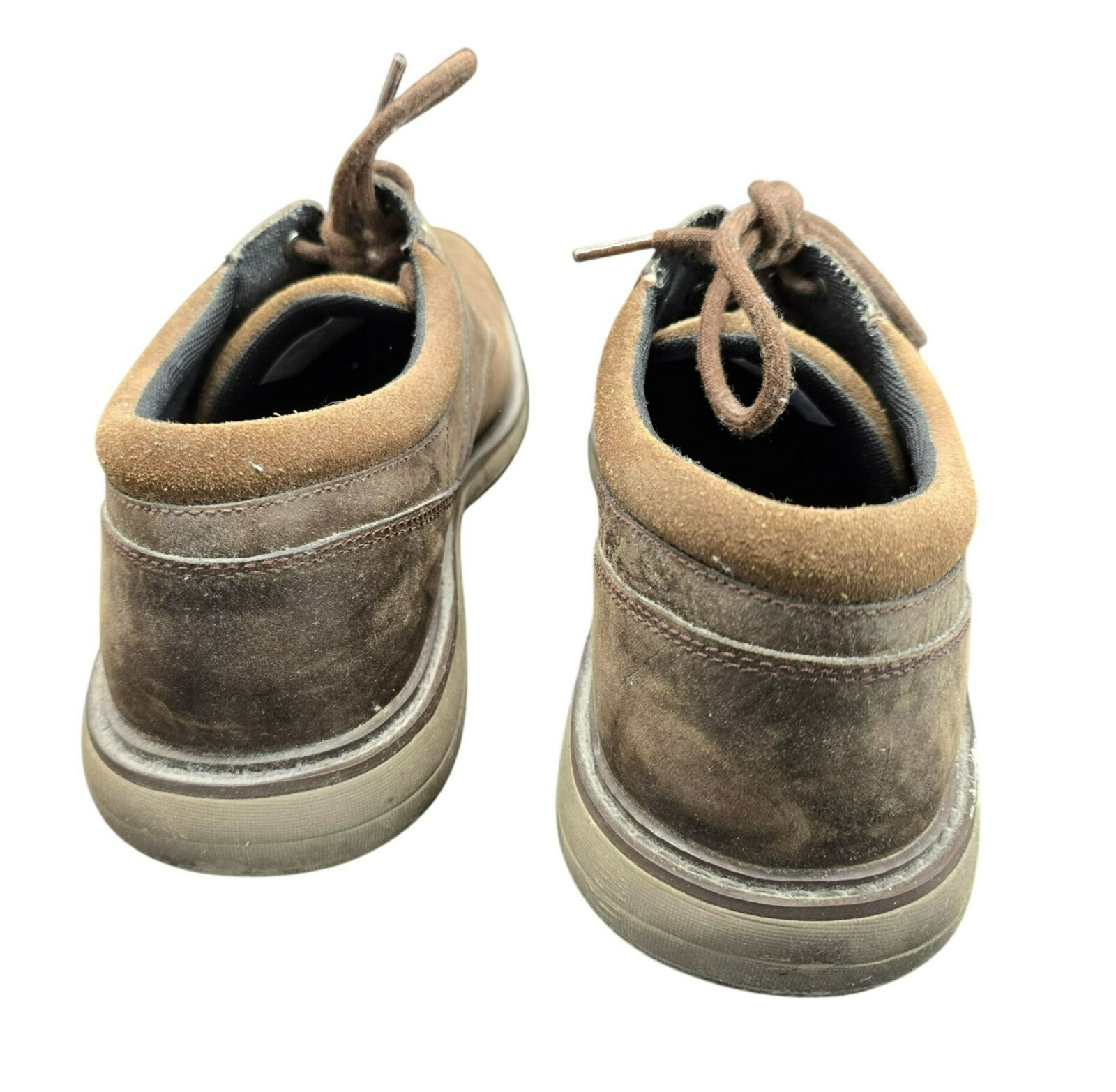 Scarpe uomo Merrell stringate in pelle marrone taglia 11 EU 45 casual comode CM2074