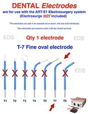 Bonart 1  T-7  DENTAL Electrode - use with the ART-E1 Electrosurgery system