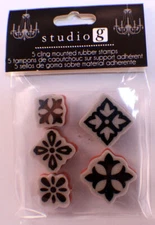Studio G Architectural Design Elements Cling Clear Rubber Stamp