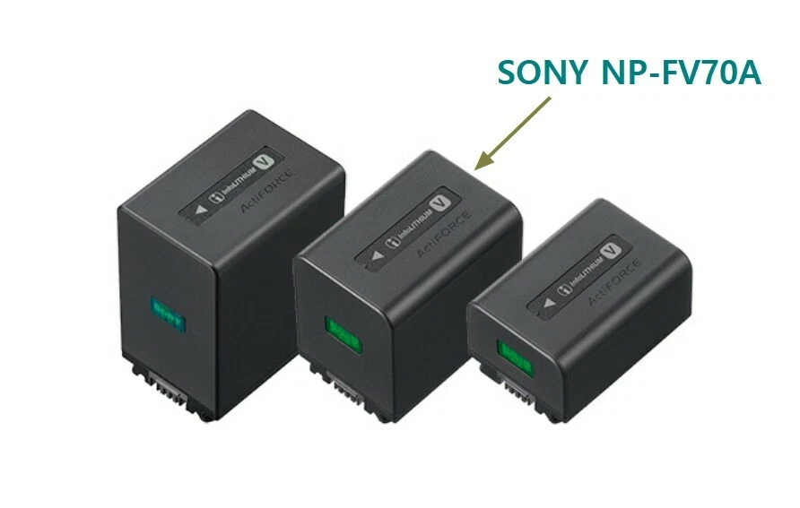 Sony Battery NP-FV70A 6.8V 1960mAh for Camcorder V H P Series FedEx Priority USA - Image 2 of 4