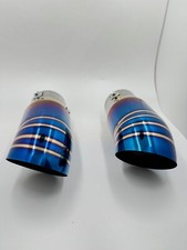 Titanium Style Exhaust Tip Fits Universal Cars Japanese And Domestic Vehicles