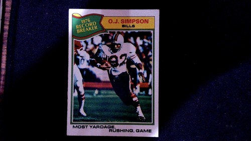 1977 Topps #453 O.J. Simpson