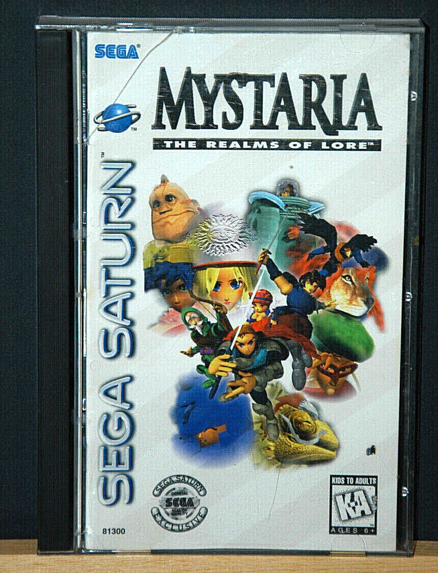 MYSTARIA THE REALM OF LORE (SEGA SATURN) Tested NTSC-U/C | eBay