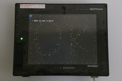 MITSUBISHI Used GOT1000,GT1665M-VTBA,GT15-75QBUSL GRAPGIC SCR-I