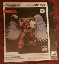 JoyToy Warhammer 40,000 40K Blood Angels Sanguinary Guard w/ Axe and Pistol